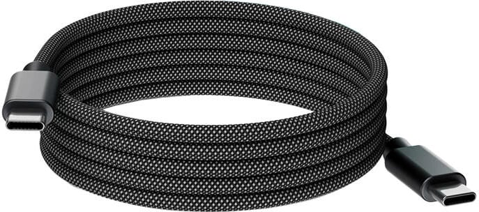 Kabllo USB-C në USB-C Choetech XCC-1052, magnetik, 1.2m, 240W, e zezë