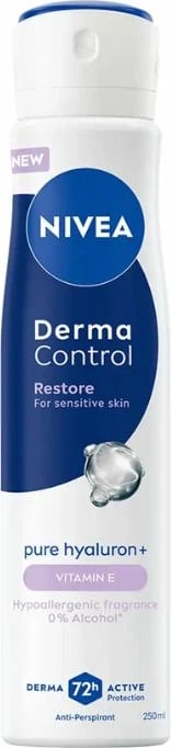 Deodorant spray Nivea Derma Control Restore për femra 250ml