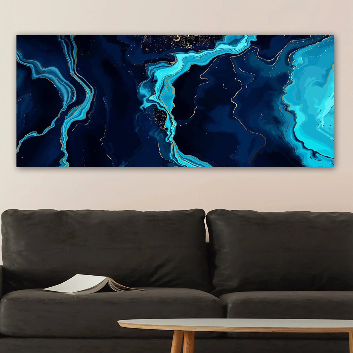 Pikturë muri GOBI, kanavacë e printuar, 120x3x50cm