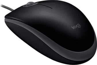 Maus Logitech B110 Silent 910-005508 me kabllo i heshtur i zi