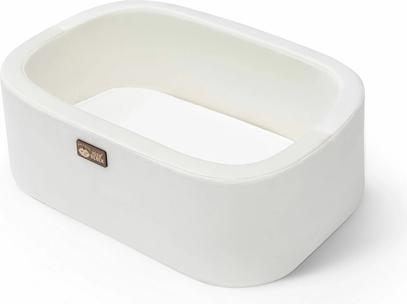 Djep Skye Decor, i bardhë, lisi