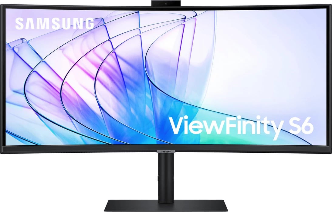 Monitor, Samsung, S34C652VAU / LS34C652VAUXEN, 34 inch, 3440x1440, 21:9, 100 Hz, VA, me kamera dhe altoparlantë, zi