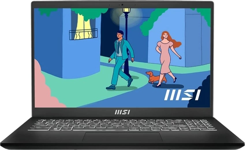 Laptop MSI Modern 15 B13M-1086PL, 15.6", Intel Core i7-1355U, 16 GB RAM, 512 GB SSD, Windows 11, Zi