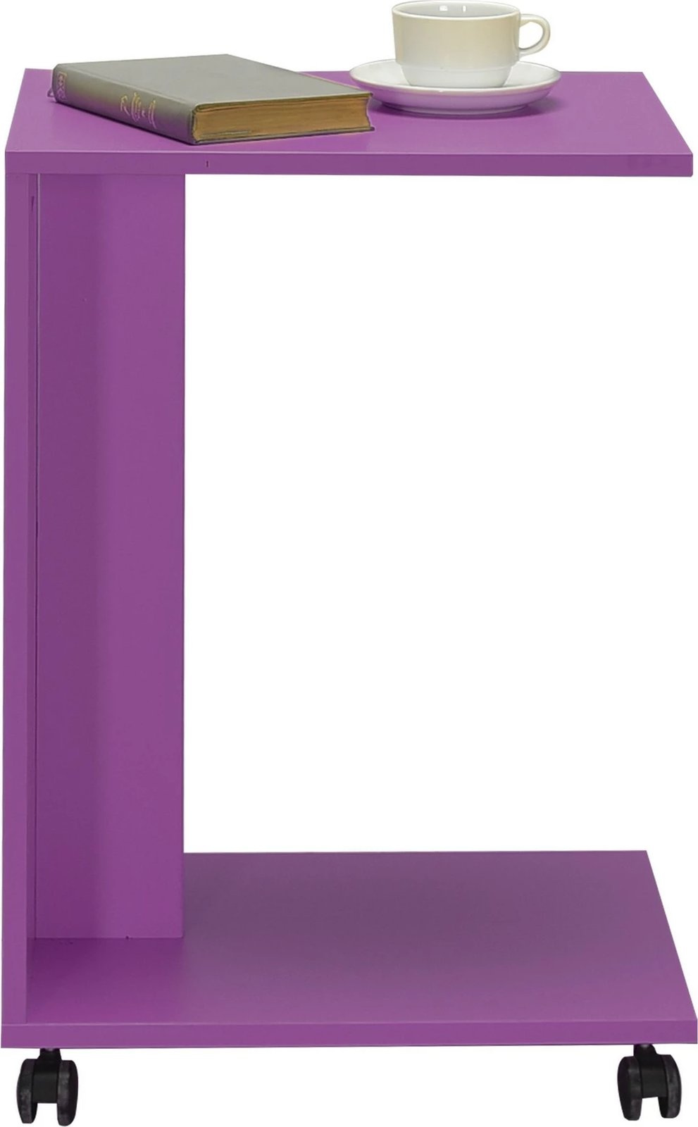Tavolinë anësore, ngjyrë vjollcë, Hanah Home, Shp-108-Uu-1