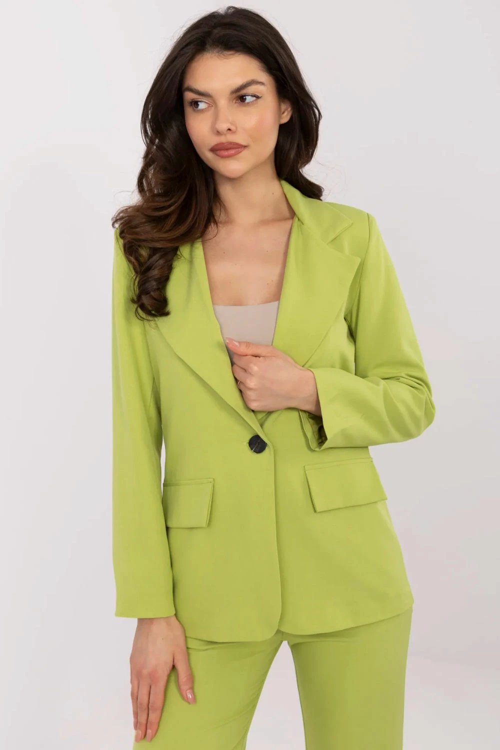 Jakne femra Italy Moda 209192, e gjelbër