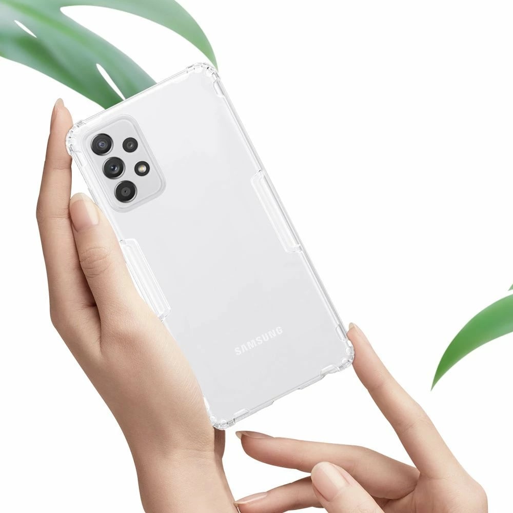 Mbështjellës Nillkin Nature gel për Samsung Galaxy A72, transparent
