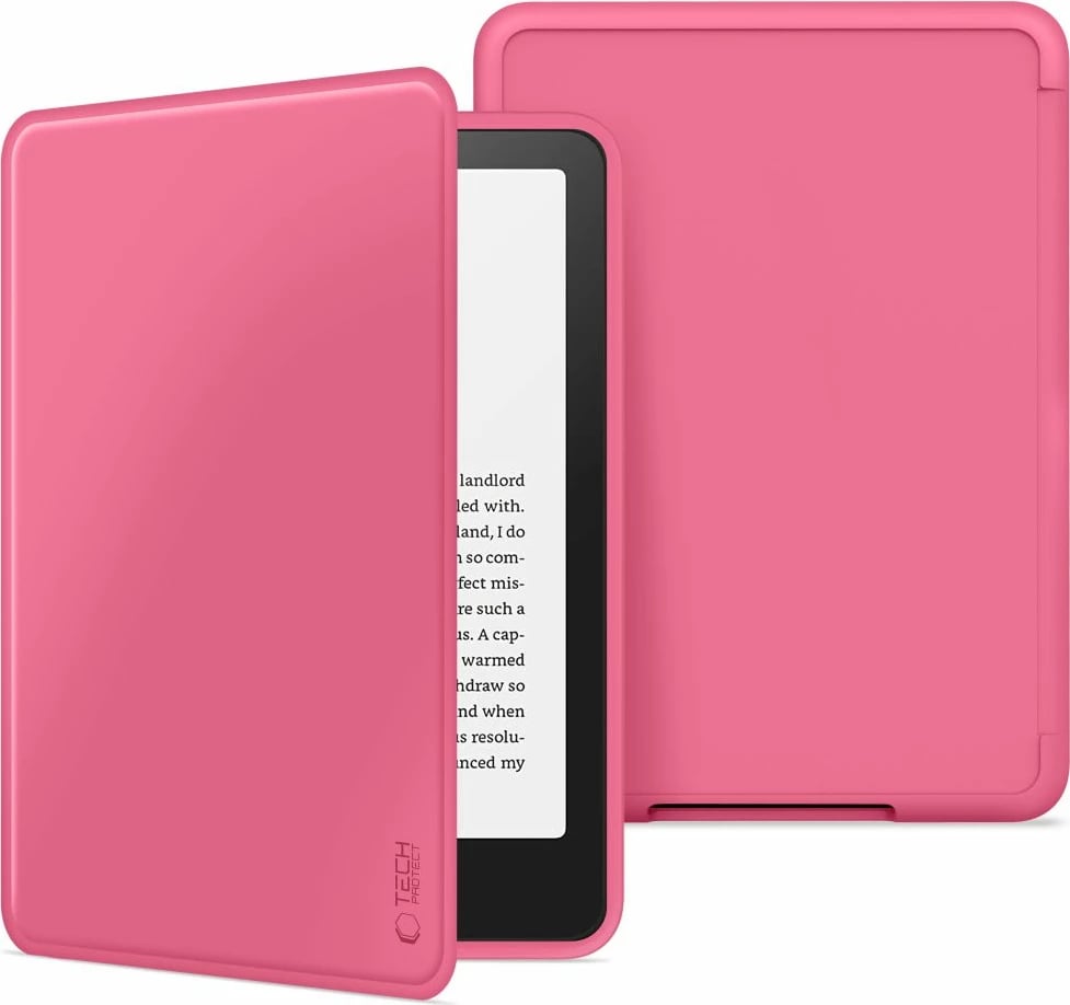 Mbështjellës Tech-Protect SmartCase për Kindle Paperwhite 6/Colorsoft/Signature Edition, Rozë