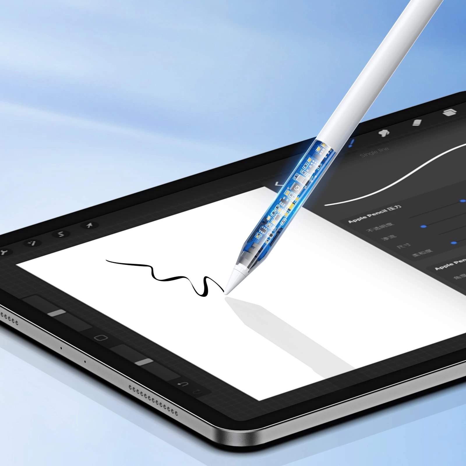 Stylus pen Dux Ducis SP-02 për iPad, Bardhë Stylus pen Dux Ducis SP-02 për iPad, Bardhë