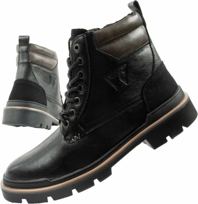 Çizme chelsea për meshkuj Wrangler, të zeza