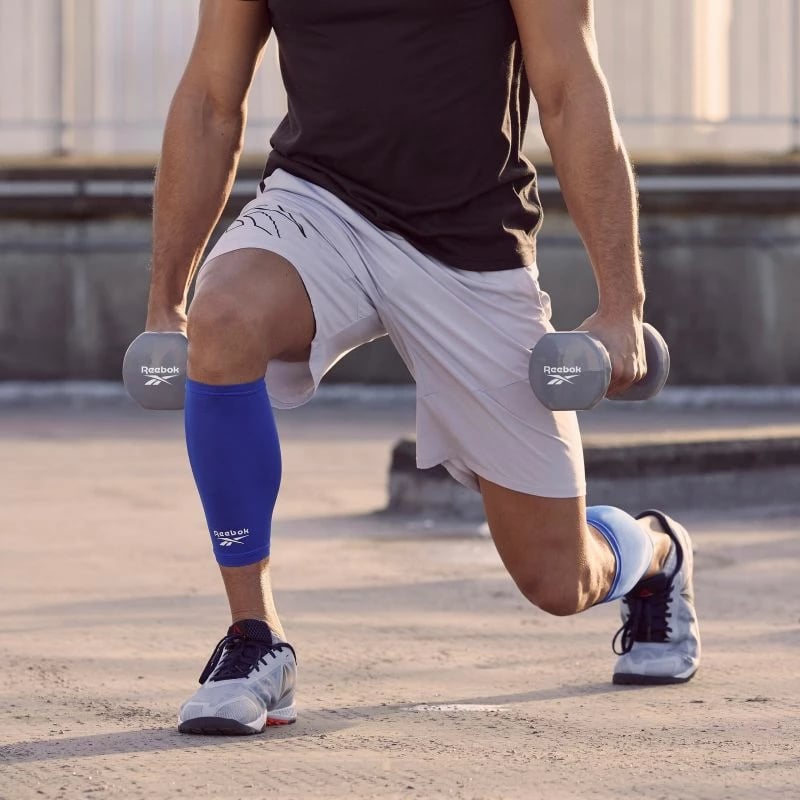 Frotki kompresuese për stërvitje Reebok, blu