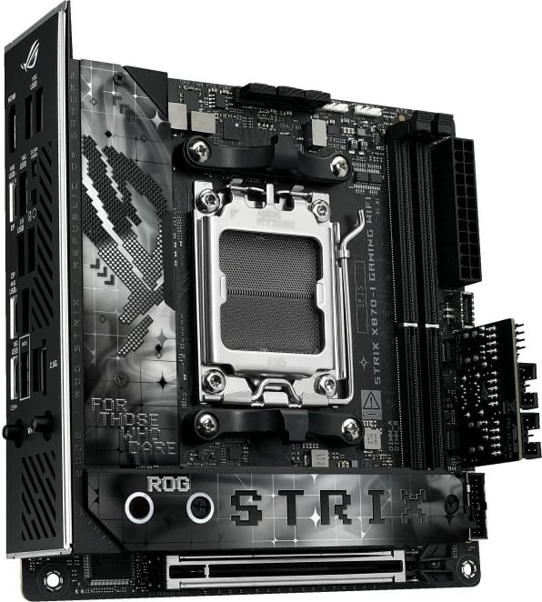 Pllakë amë Asus ROG STRIX X870-I GAMING WIFI, Socket AM5, DDR5, WiFi, mini-ITX
