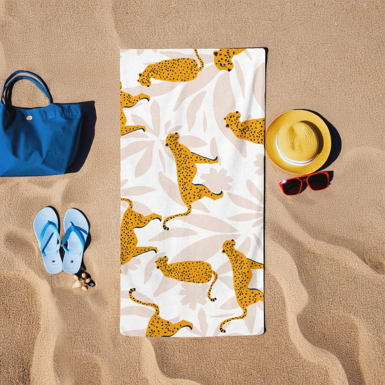 Peshqir plazhi Mijölnir, dizajn për fëmijë, shumëngjyrësh, 75x150cm Peshqir plazhi Mijölnir, dizajn për fëmijë, shumëngjyrësh, 75x150cm