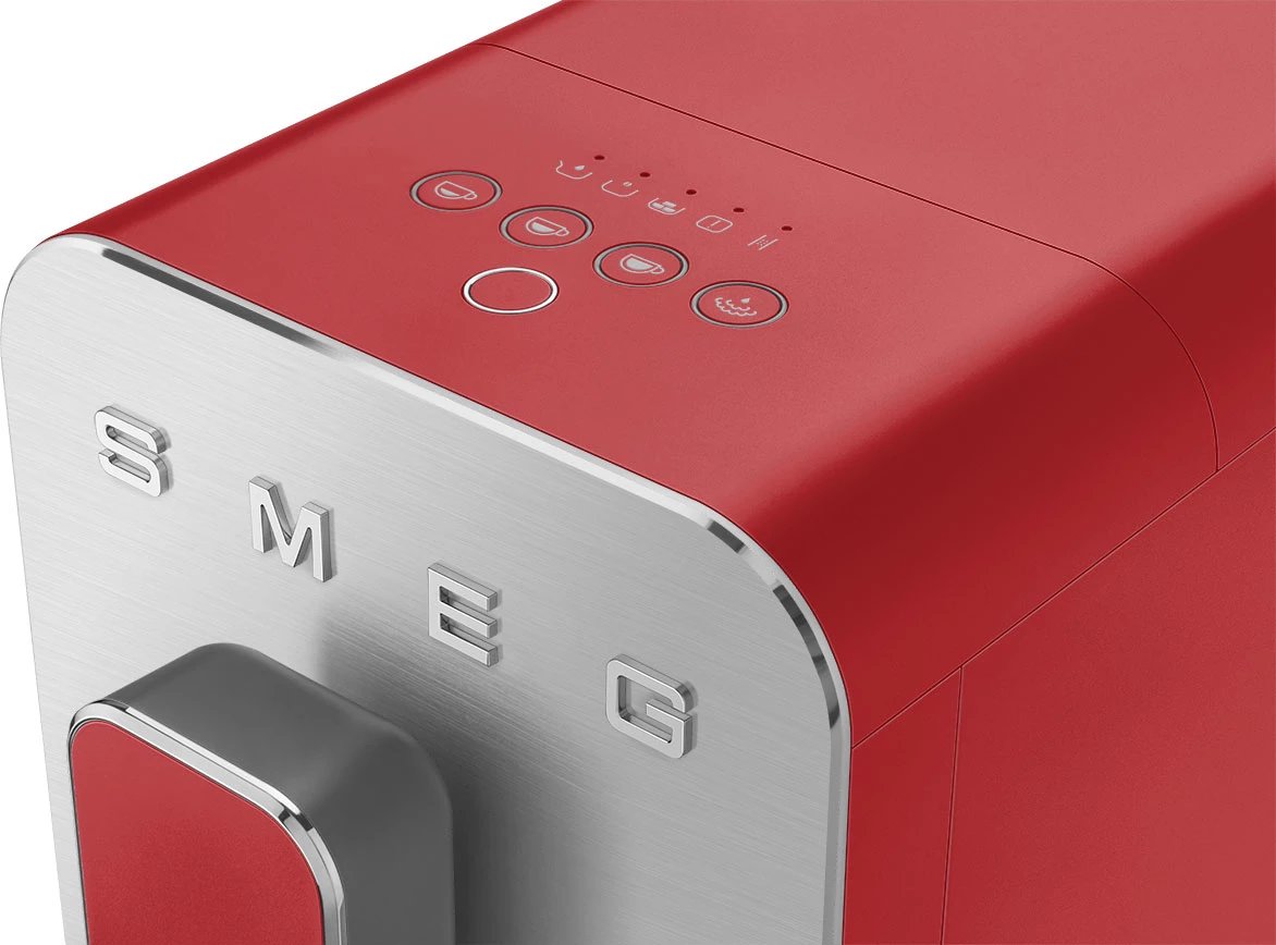 Aparat për kafe Smeg 50' Style, i kuq