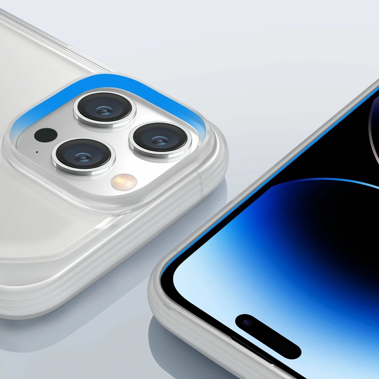 Mbështjellës Raptic X-Doria Slim për iPhone 14 Pro, Transparent