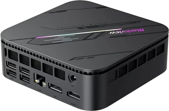 Kasë mini PC Blackview MP100 Pro, Intel Core i3-1215U, 16GB RAM, 512GB SSD, e zezë