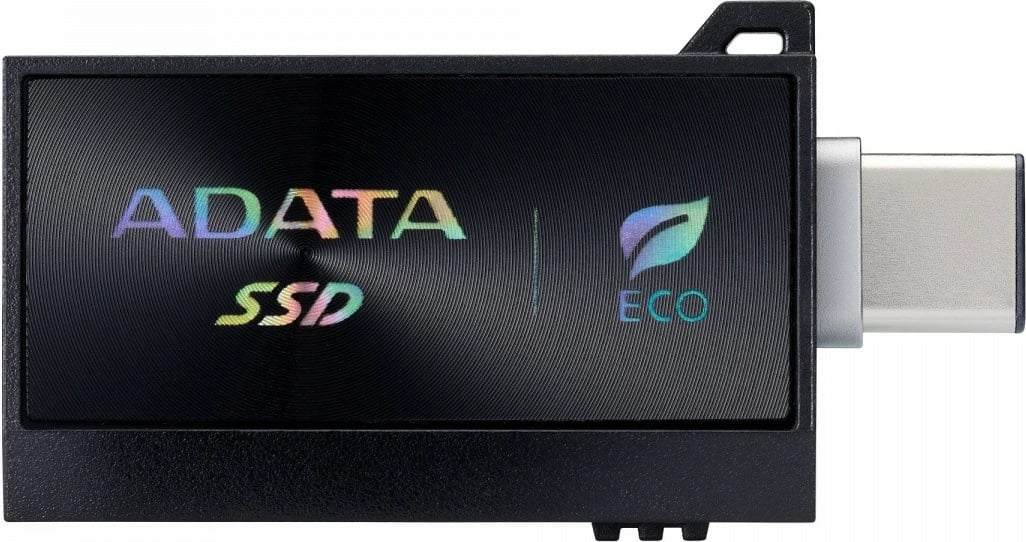 SSD i jashtëm Adata SC730, 512 GB, USB 3.2C/A, i zi
