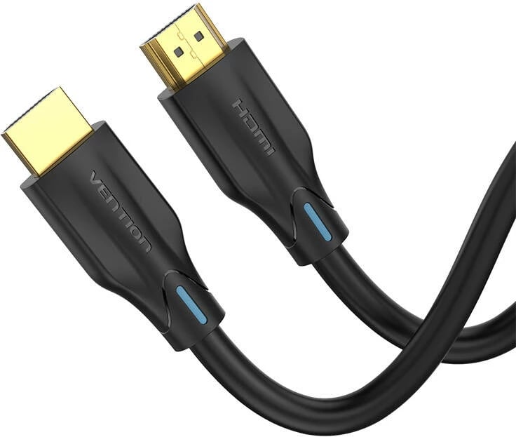 Kabllo HDMI 2.1 Vention AANBJ, 5m, 8K 60Hz/4K 120Hz, e zezë