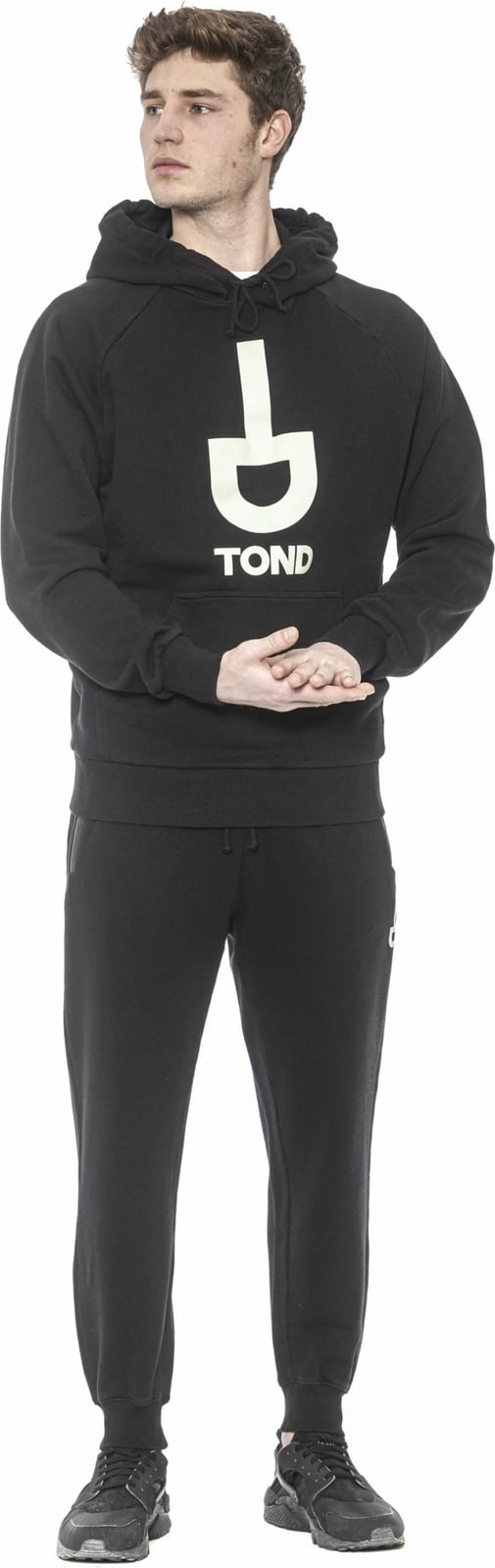 Duks për meshkuj Tond, i zi 