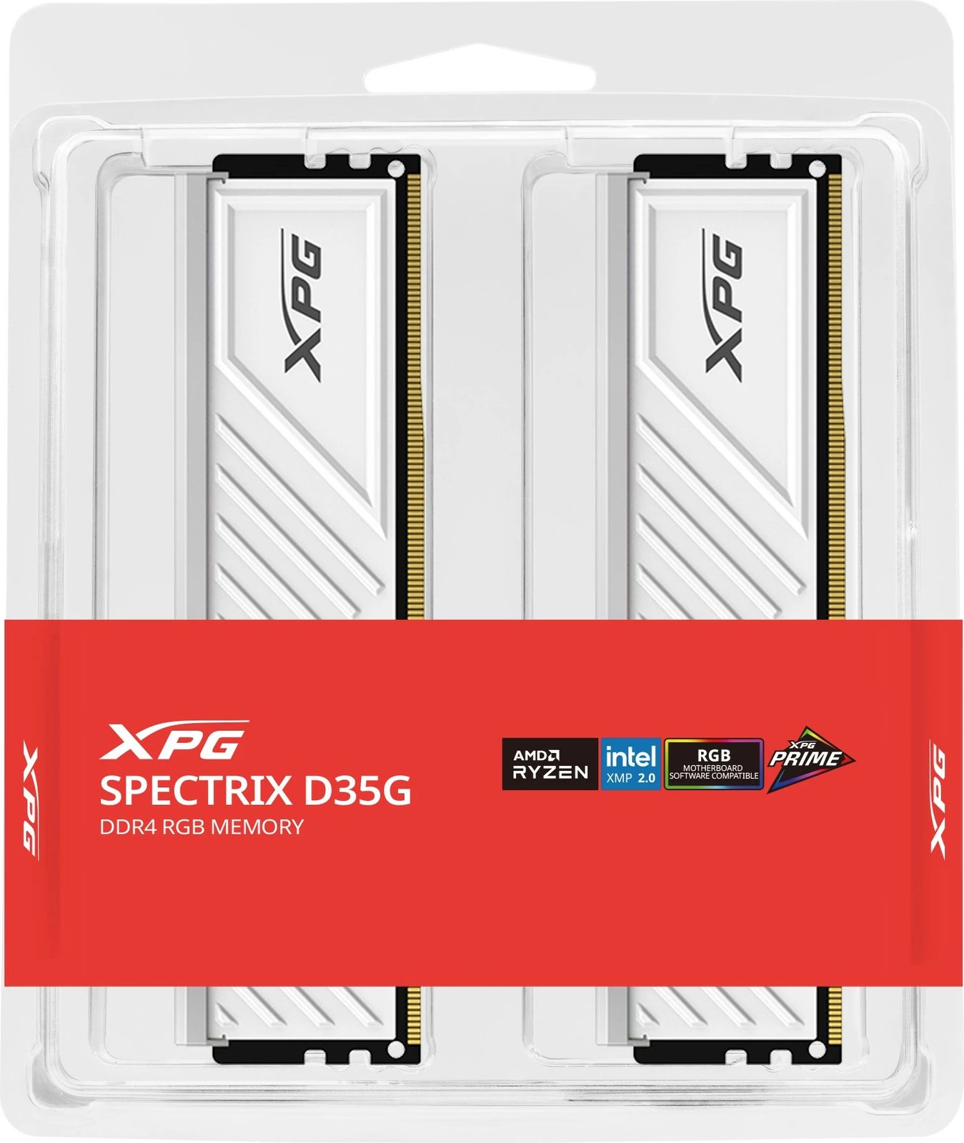 RAM Memorje ADATA XPG Spectrix D35G 16GB (2x8GB) 3600MHz bardhë RGB