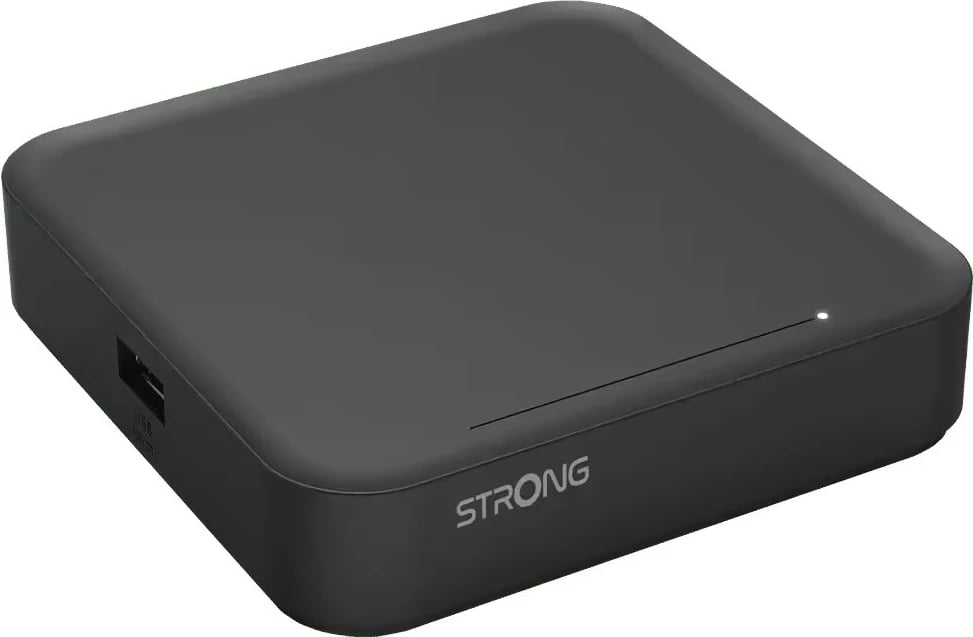 Google TV Box TechniSat Strong Leap S3, 4K Ultra HD, Android 11, i zi
