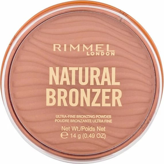 Bronzer për femra Rimmel London Natural Bronzer 001 Sunlight, 14g