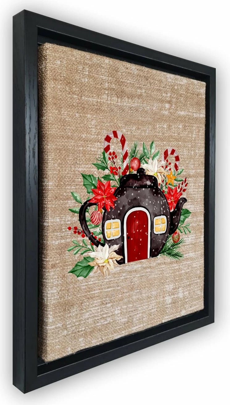 Pikturë dekorative në kanavacë me kornizë, shumëngjyrëshe, Wallity, LSJ01_6696, 67x97cm