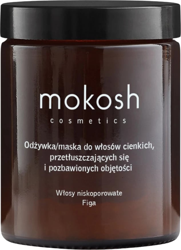 Maskë dhe balsam për flokë për femra Mokosh Figa, 180ml