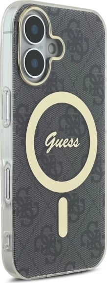 Mbështjellës Guess IML 4G MagSafe për iPhone 16, Zi Mbështjellës Guess IML 4G MagSafe për iPhone 16, Zi