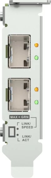 Kartë rrjeti QNAP QXG-10G2SF-NXE, 10GbE, Dual Port, PCIe, me ventilator Kartë rrjeti QNAP QXG-10G2SF-NXE, 10GbE, Dual Port, PCIe, me ventilator