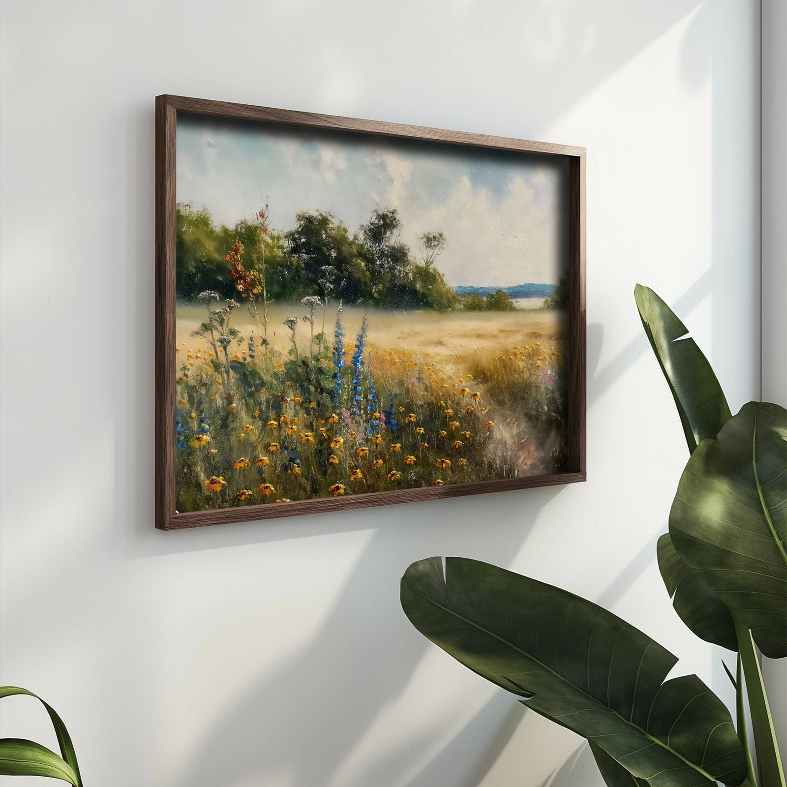 Pikturë dekorative me kornizë MDF, Wallity, GE183-L, shumëngjyrëshe