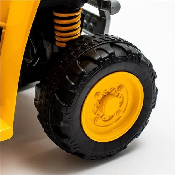 quad elektrik fëmijësh, Baby Mix CAT, 6V 4Ah 35W, drita LED, melodi, 1+ deri 25 kg, e verdhë