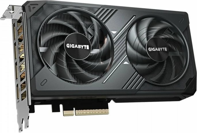 Kartelë grafike Gigabyte GeForce RTX 5060 WINDFORCE OC, 8 GB GDDR7, e zezë