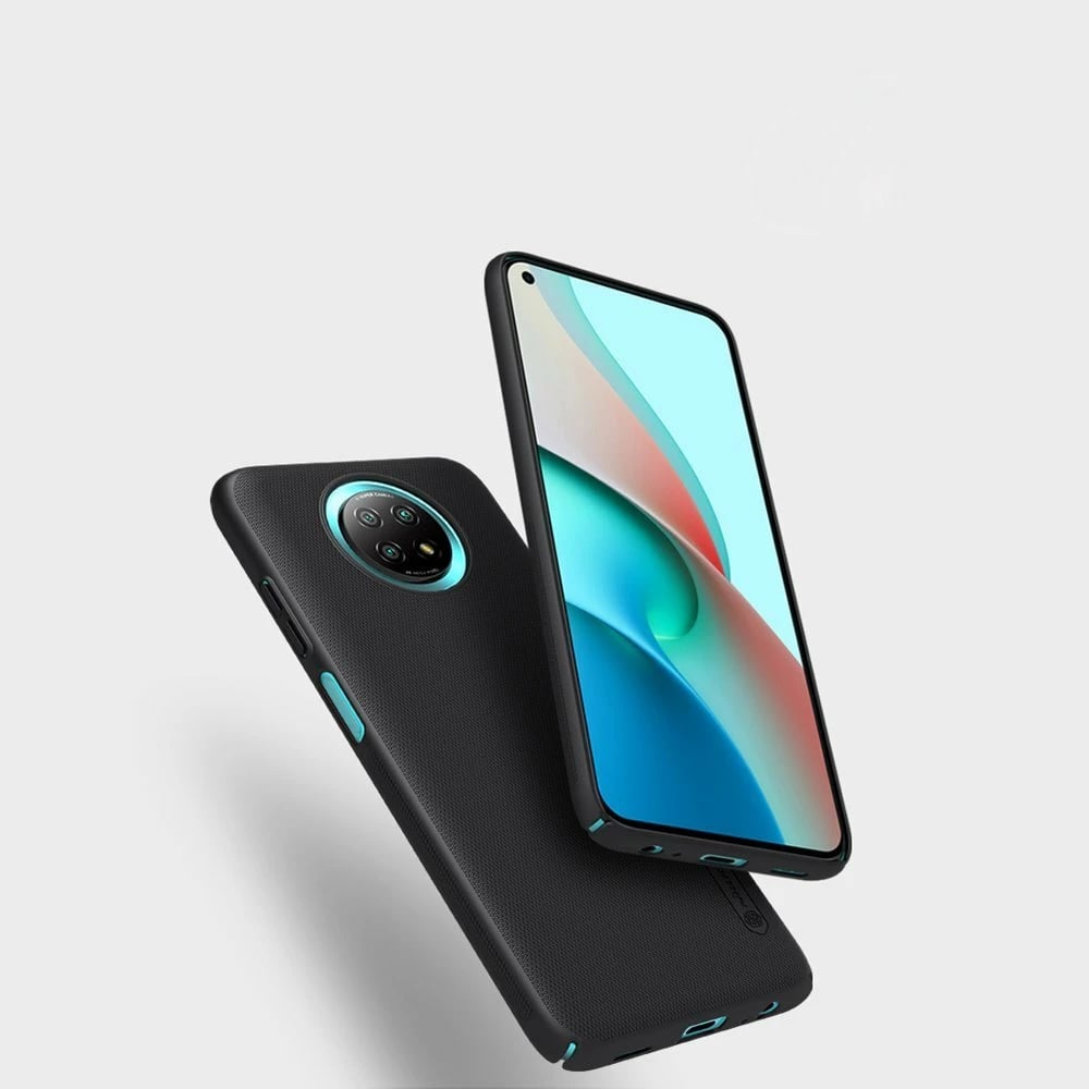 Mbështjellës Nillkin Super Frosted Shield për Xiaomi Redmi Note 9T 5G, i zi