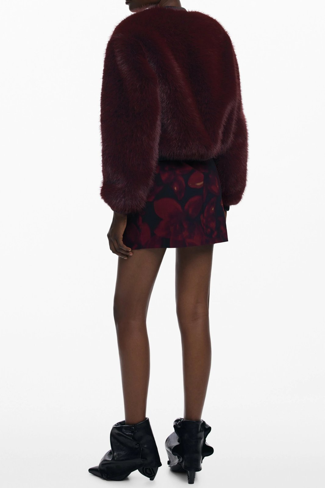 Jakne femra Desigual, e kuqe