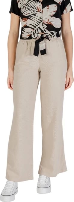 Pantallona femra Only, beige