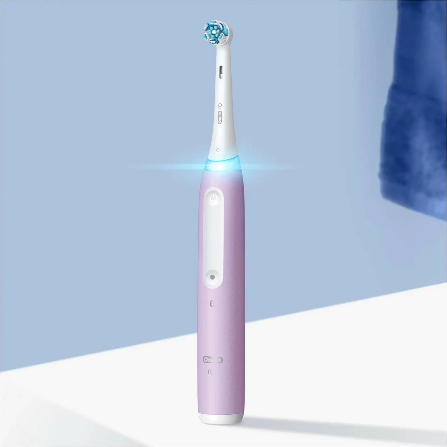 Furçë dhëmbësh elektrike Oral-B iO 4, Bluetooth, 4 mënyra pastrimi, ngjyrë lejla