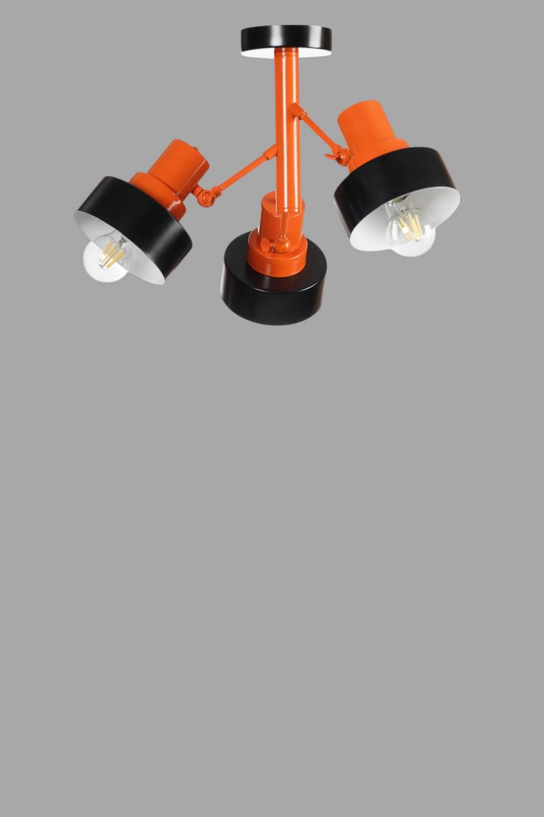 Llambë tavani Opviq, 8993-6, metalike, e zezë-portokalli