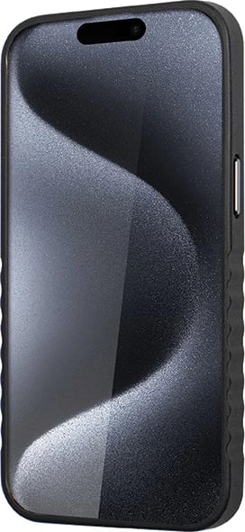 Mbështjellës Audi Genuine Leather me MagSafe për iPhone 15 Pro Max, zi e kuqe