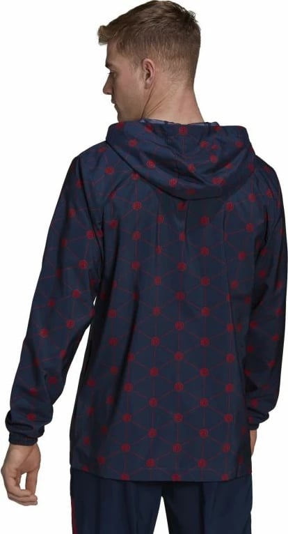 Jakne adidas për meshkuj, ngjyrë blu marine