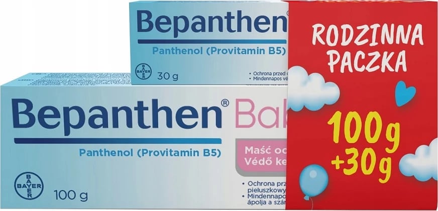 Pomadë për fëmijë Bepanthen Baby Ointment Protective 100g + 30g