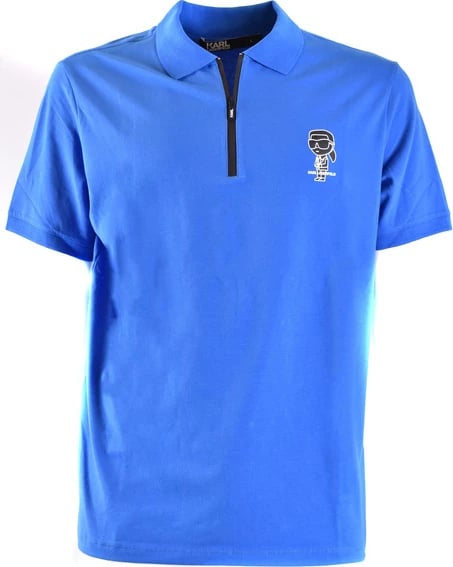 Polo për meshkuj Karl Lagerfeld, blu