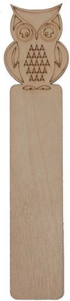 Libërmbajtës druri NEXT, buf, 19x3.5x0.3cm