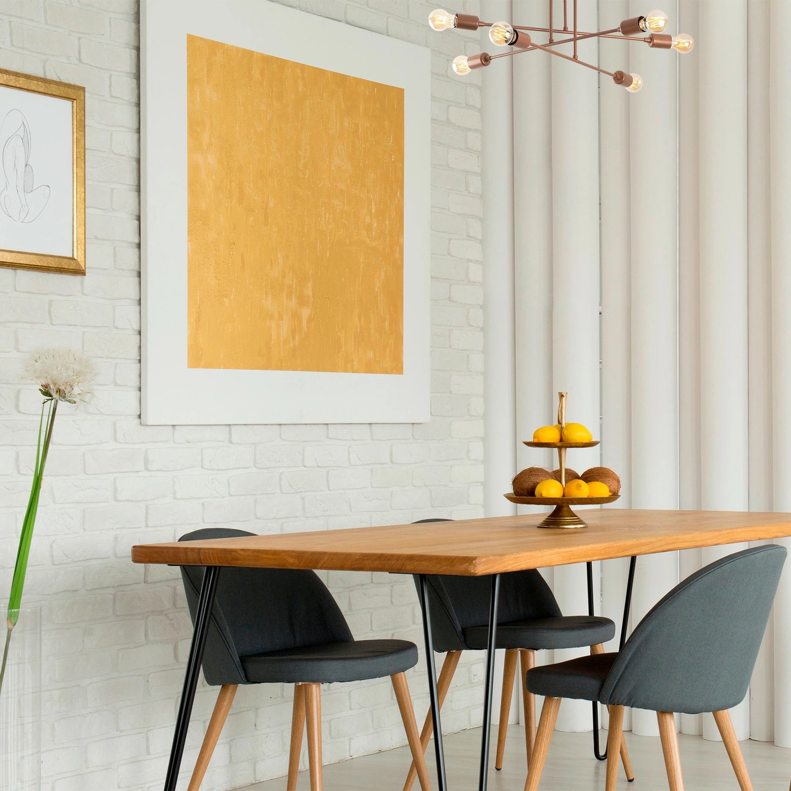 Llambadar Opviq, Fleur - 1502, ngjyrë bakri