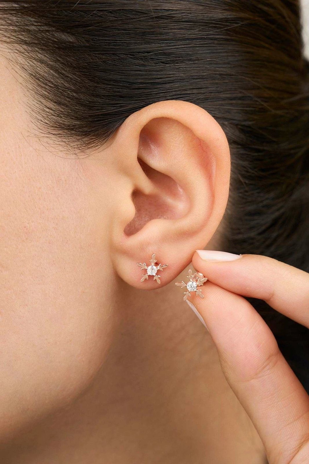 Vathë argjendi Jumeon, ngjyrë rozë, ELKAB92291R