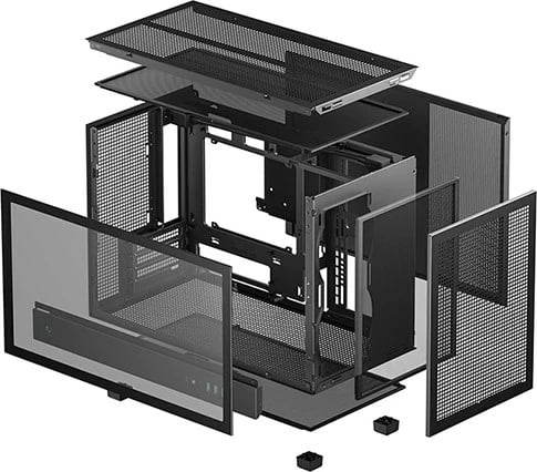 Kasë DeepCool CH260, Micro Tower, e zezë