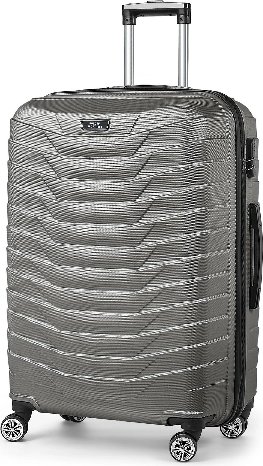 Set valixhesh (3 copë), Zoozie Bags, P55UCVLZ02, ngjyrë antracit