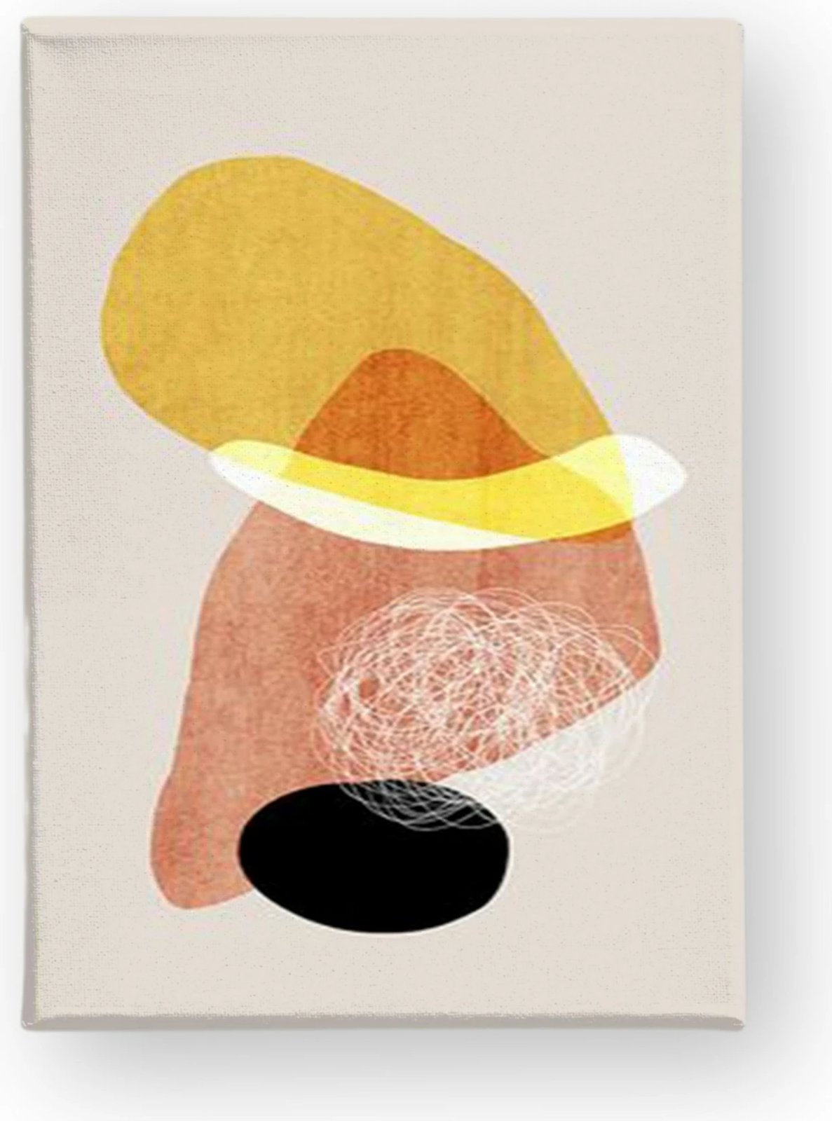 Pikturë dekorative në kanavacë, shumëngjyrëshe, Wallity ASR_CNV25-38, 70x100cm