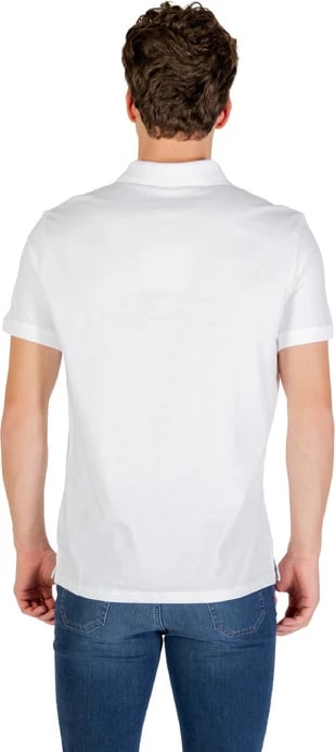 Maicë polo Calvin Klein Jeans për meshkuj, e bardhë