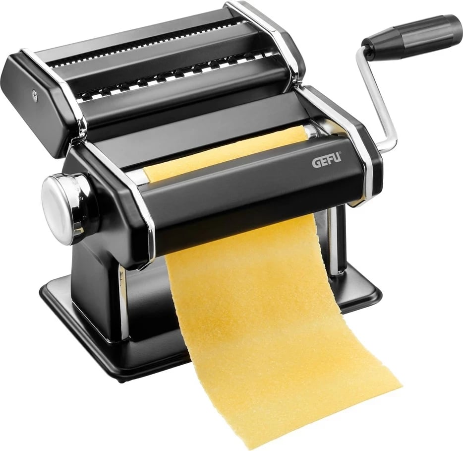 Makinë për pasta GEFU Pasta Perfetta G-89426, manuale, çelik inox, e zezë