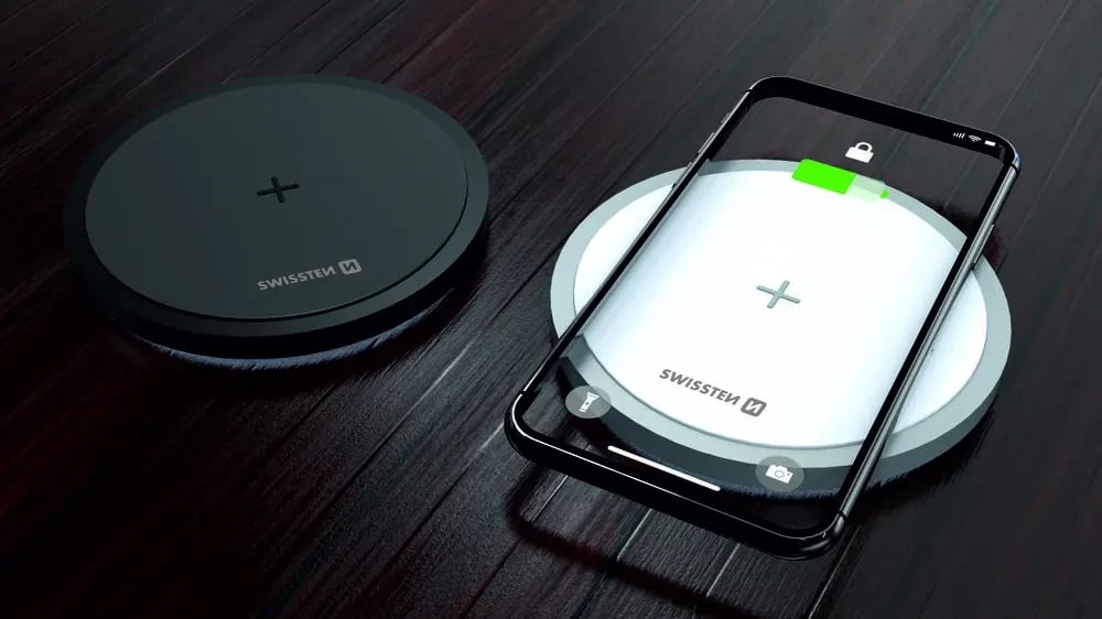 Karikues për celular Swissten, USB-C, Wi-Fi, e bardhë